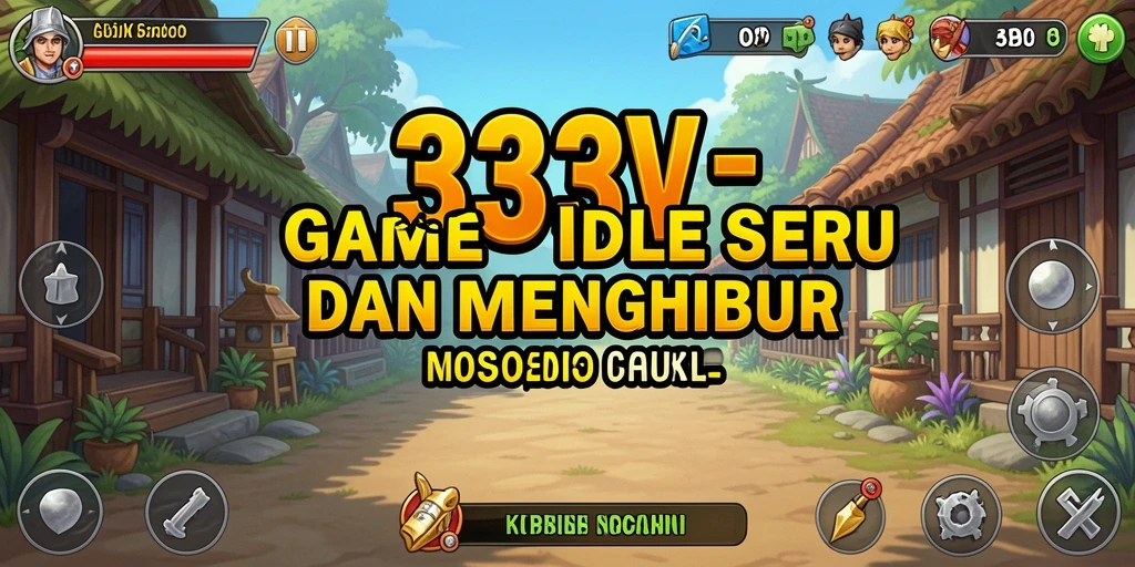 Tampilan gameplay <strong>333V</strong>, keseruan permainan idle yang menyenangkan.