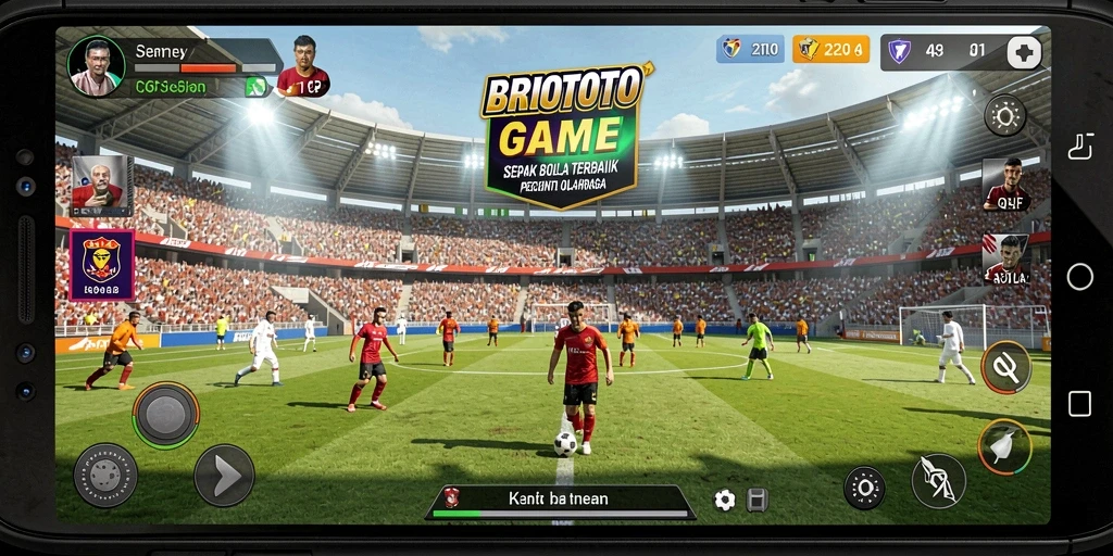 Tampilan gameplay BRIOTOTO yang menegangkan dan mendebarkan.