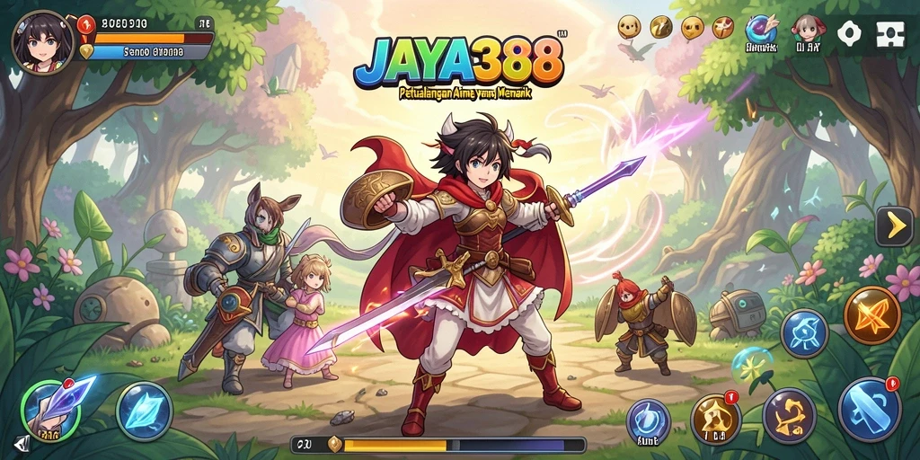 Tampilan gameplay JAYA388 yang menawan dan dinamis.