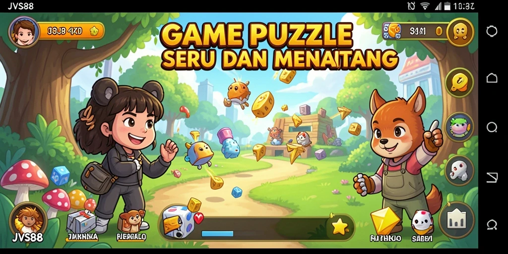 Tampilan gameplay menarik dalam JVS88 yang mengasyikkan.