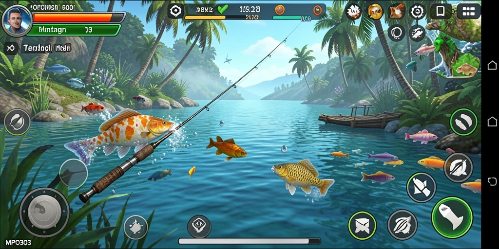 Tangkapan ikan yang memukau dalam MPO303.