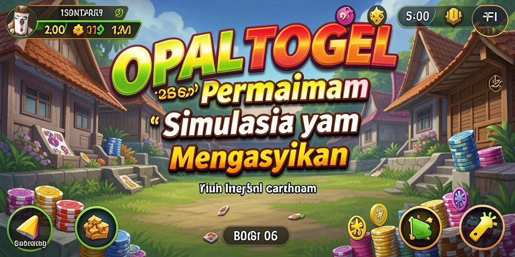 Tampilan menarik dari gameplay OPALTOGEL yang realistis dan menyenangkan.