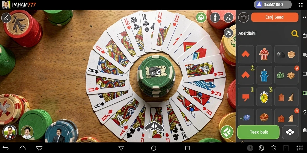 Tampilan gameplay seru dalam PAHAM777, menampilkan momen menegangkan.