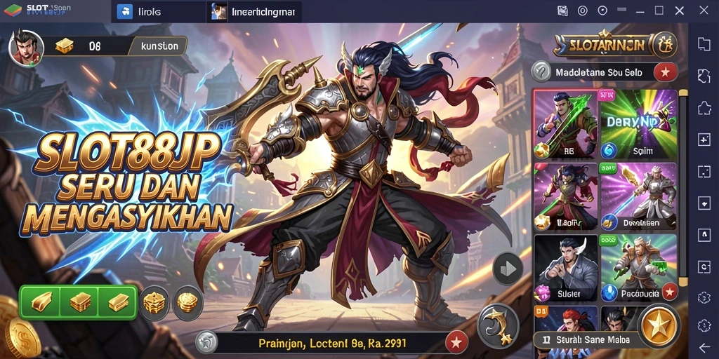 Tampilan gameplay <strong>SLOT88JP</strong> yang mendebarkan dalam pertarungan Fighting.