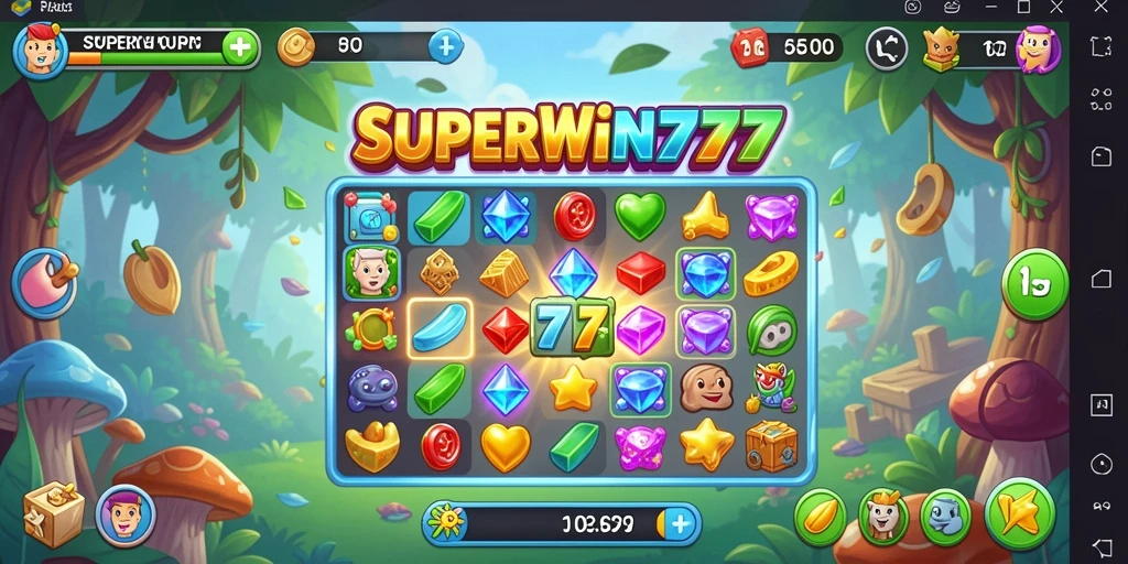 Tangkapan layar dari gameplay SUPERWIN777 yang seru dan menantang.