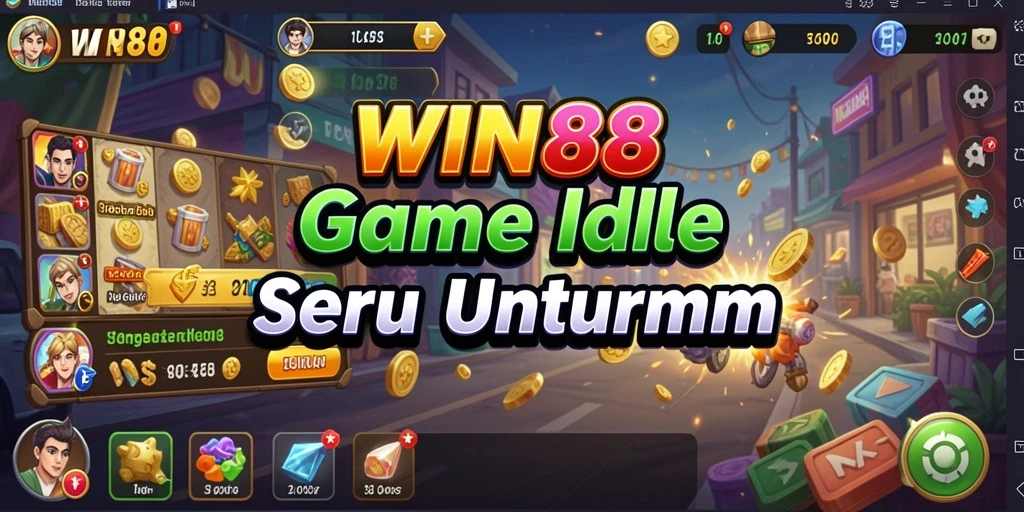 Tampilan menarik dari gameplay Idle WIN88 yang seru dan menghibur.